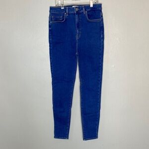 Forever 21 Women's Skinny Jeans in Deep Blue
